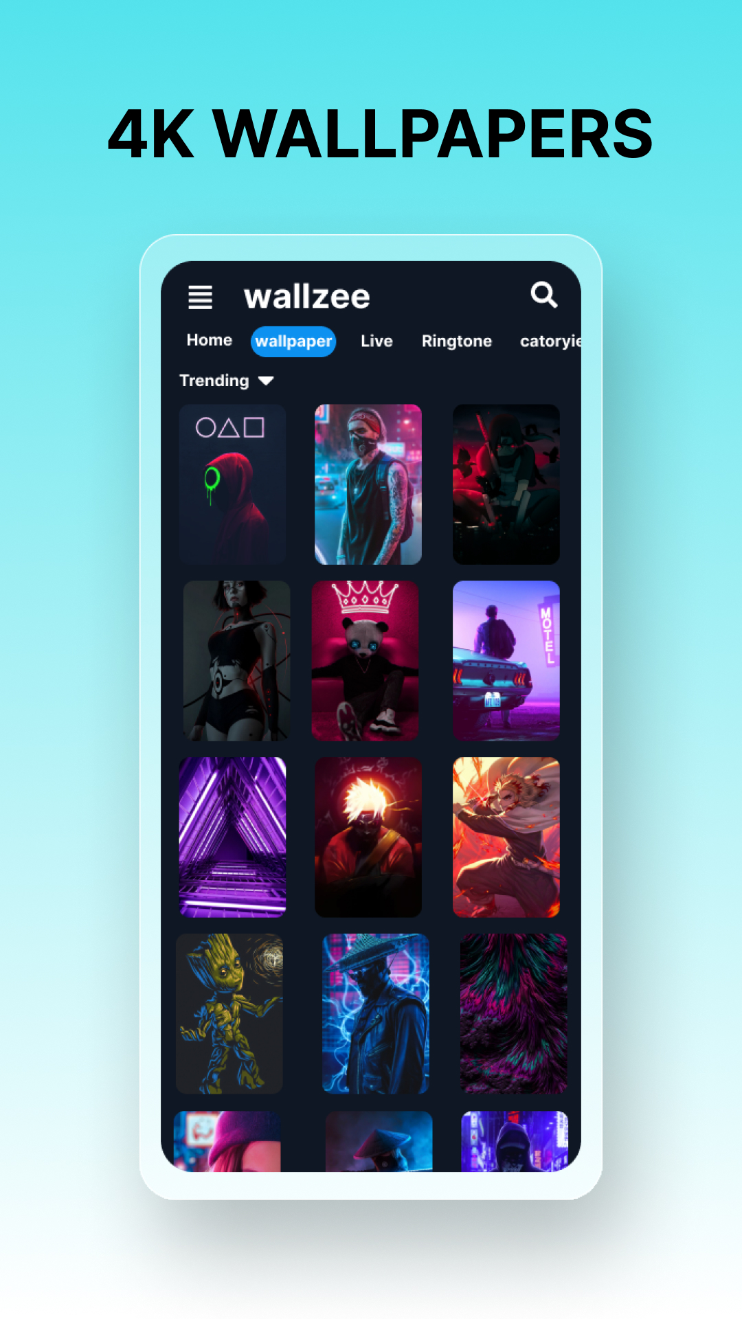 wallzee - Wallpaper & Ringtone | Indus Appstore | Screenshot