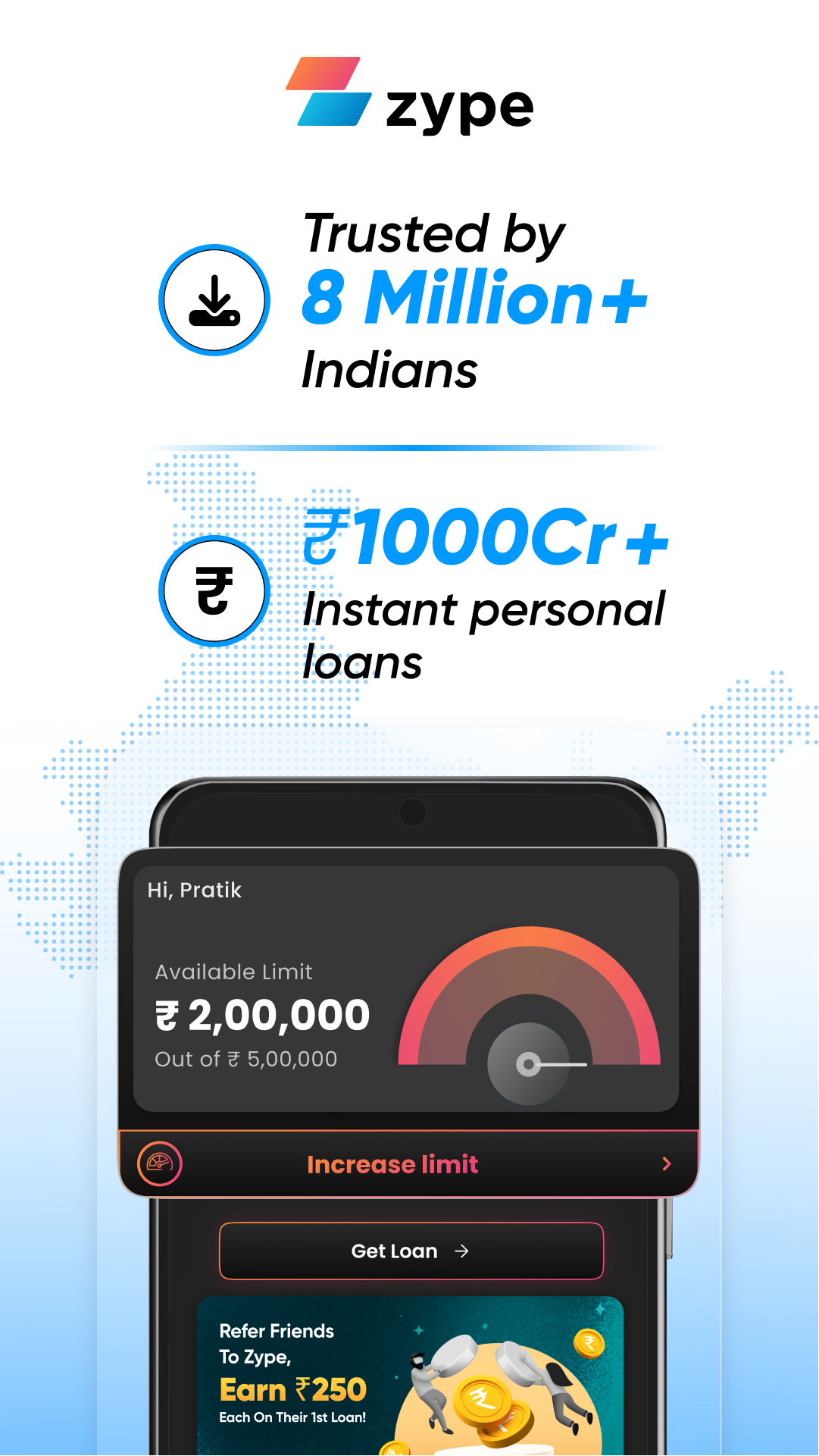 Zype Instant Personal Loan App | Indus Appstore | Screenshot