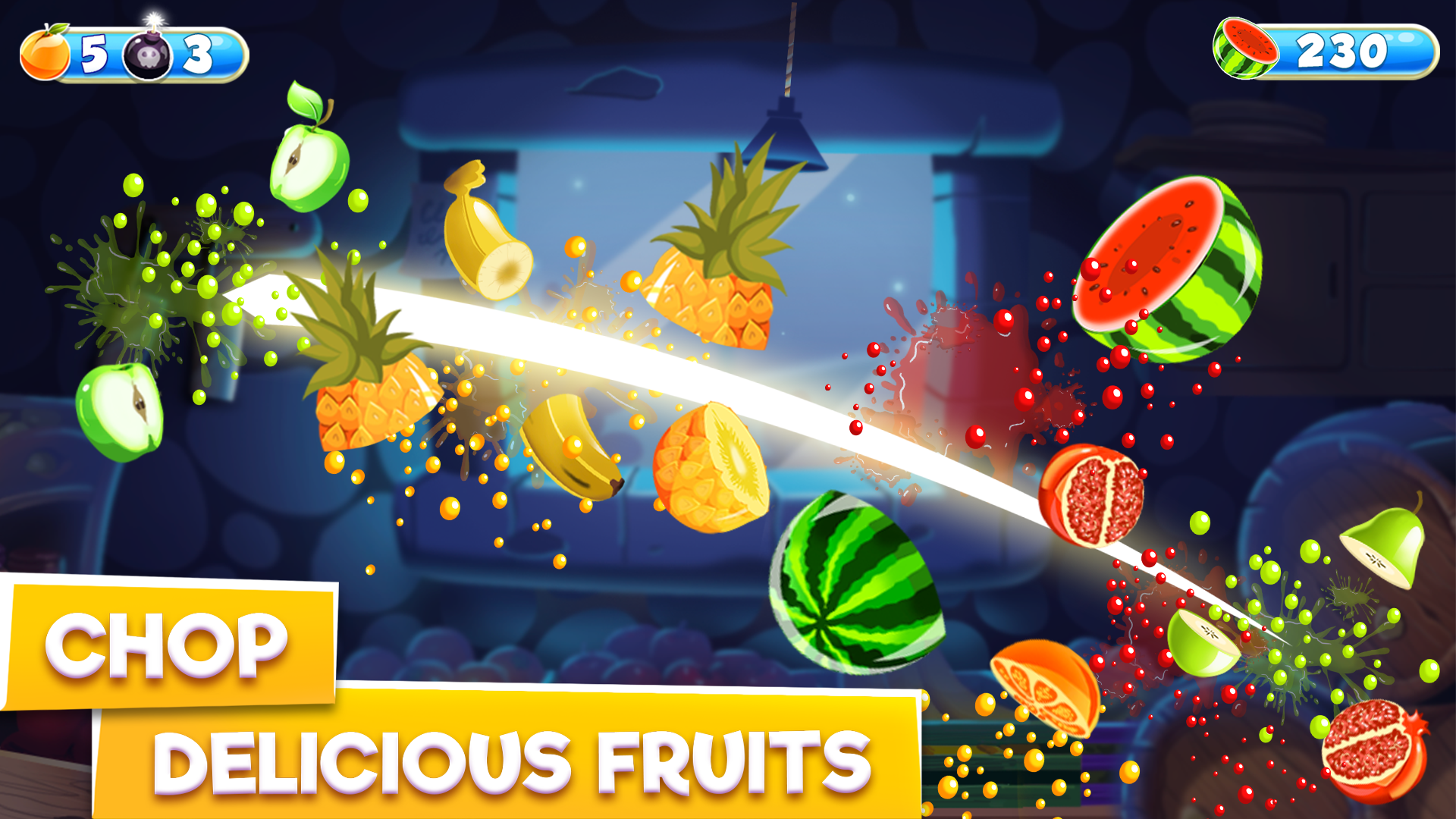 Fruit Chef – Fruits Slicing | Indus Appstore | Screenshot