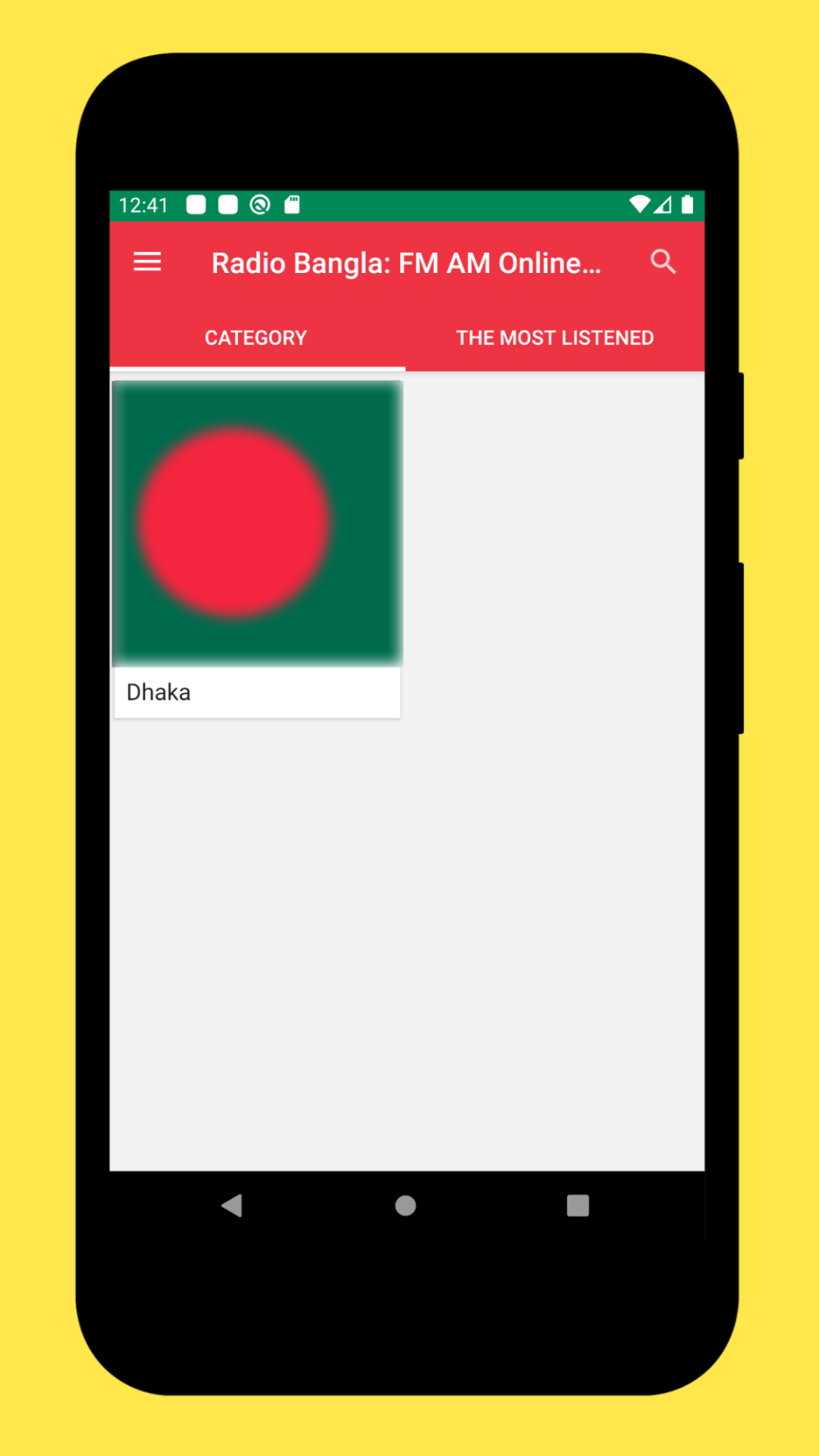 Radio Bangladesh + Radio FM AM | Indus Appstore | Screenshot