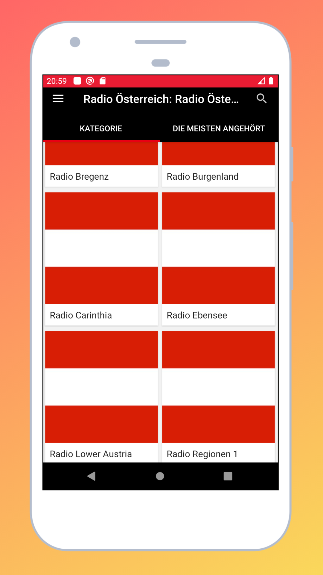 Radio Austria FM: Radio Online | Indus Appstore | Screenshot