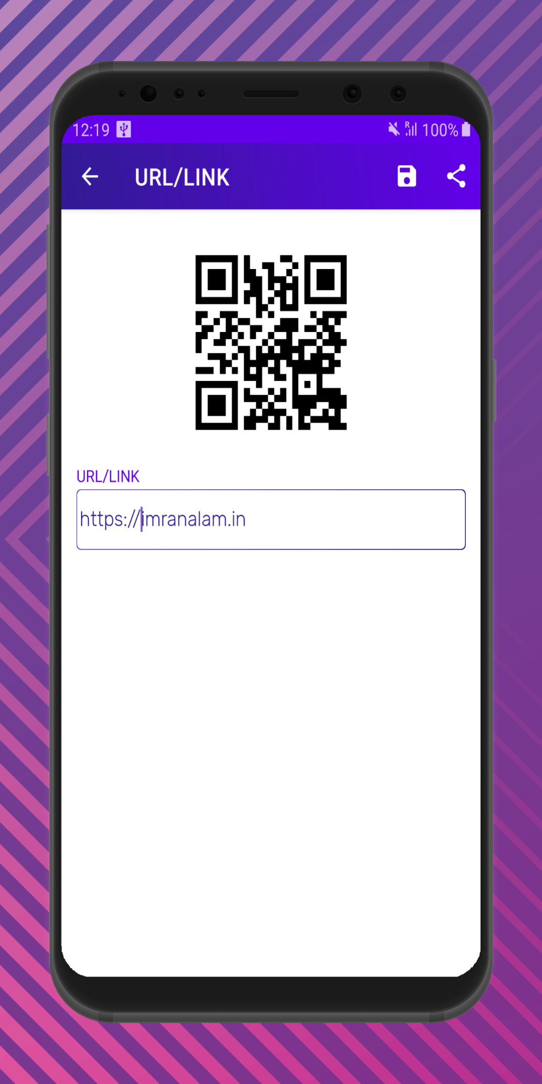 MyQR Scanner | QR Generator | Indus Appstore | Screenshot