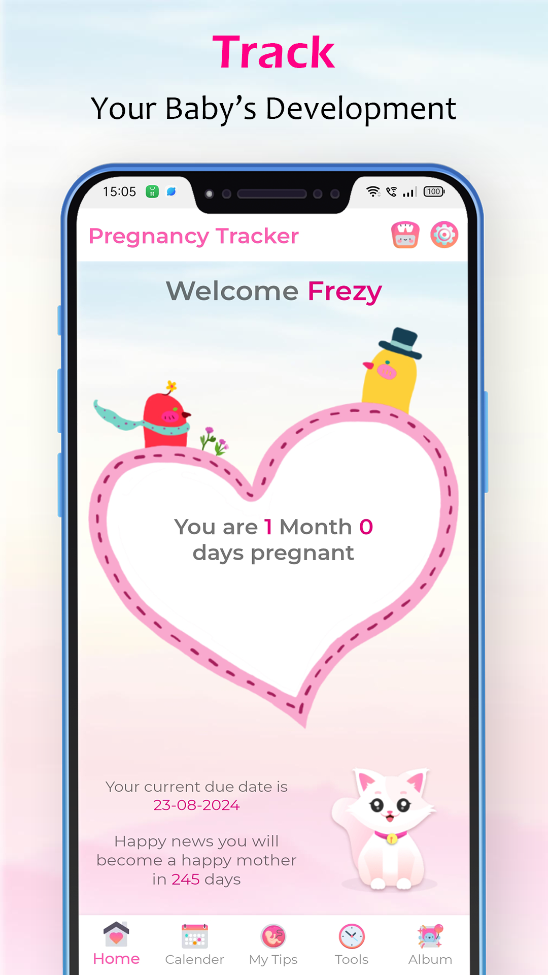 Pregnancy Tracker & Planner | Indus Appstore | Screenshot