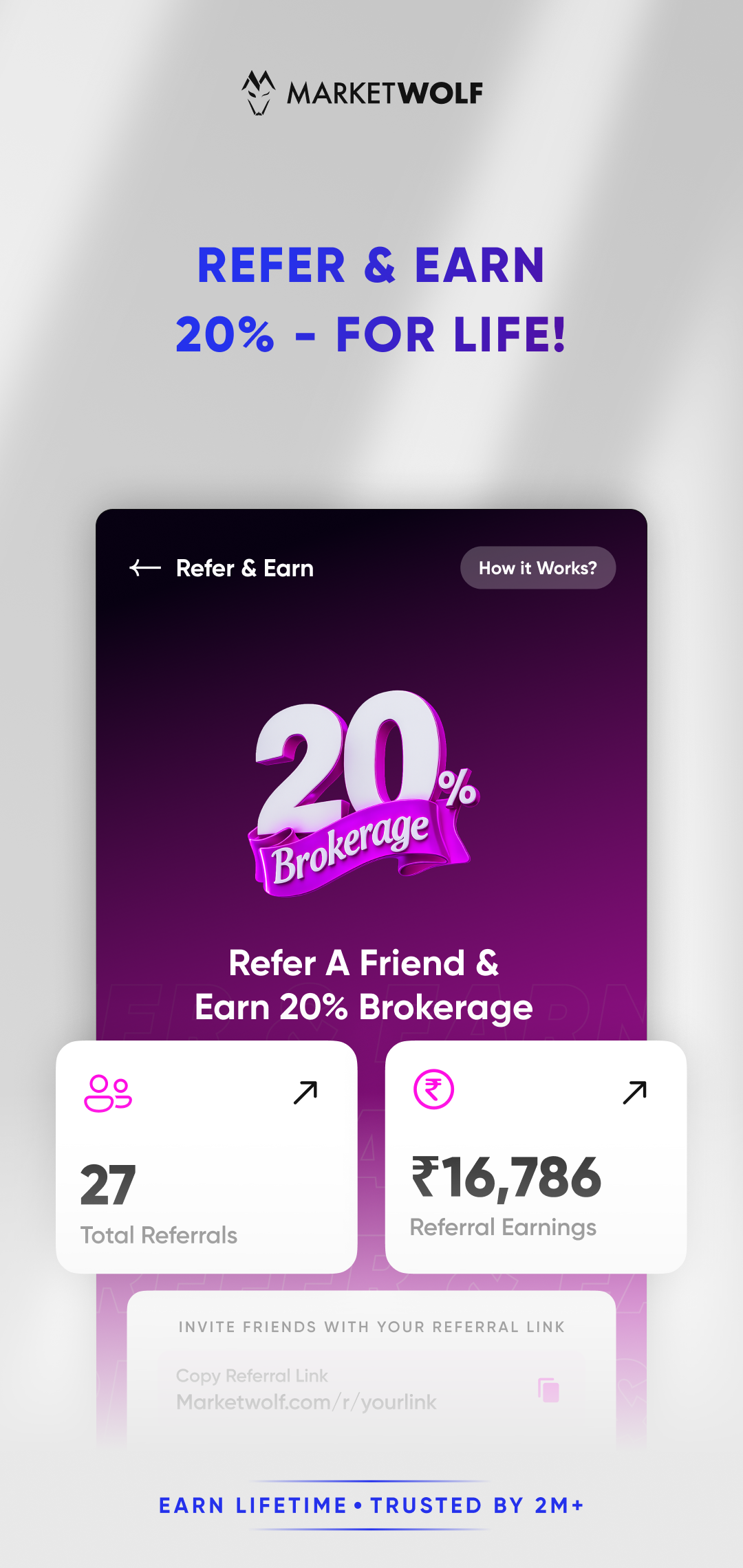 MarketWolf: Stocks & Options | Indus Appstore | Screenshot