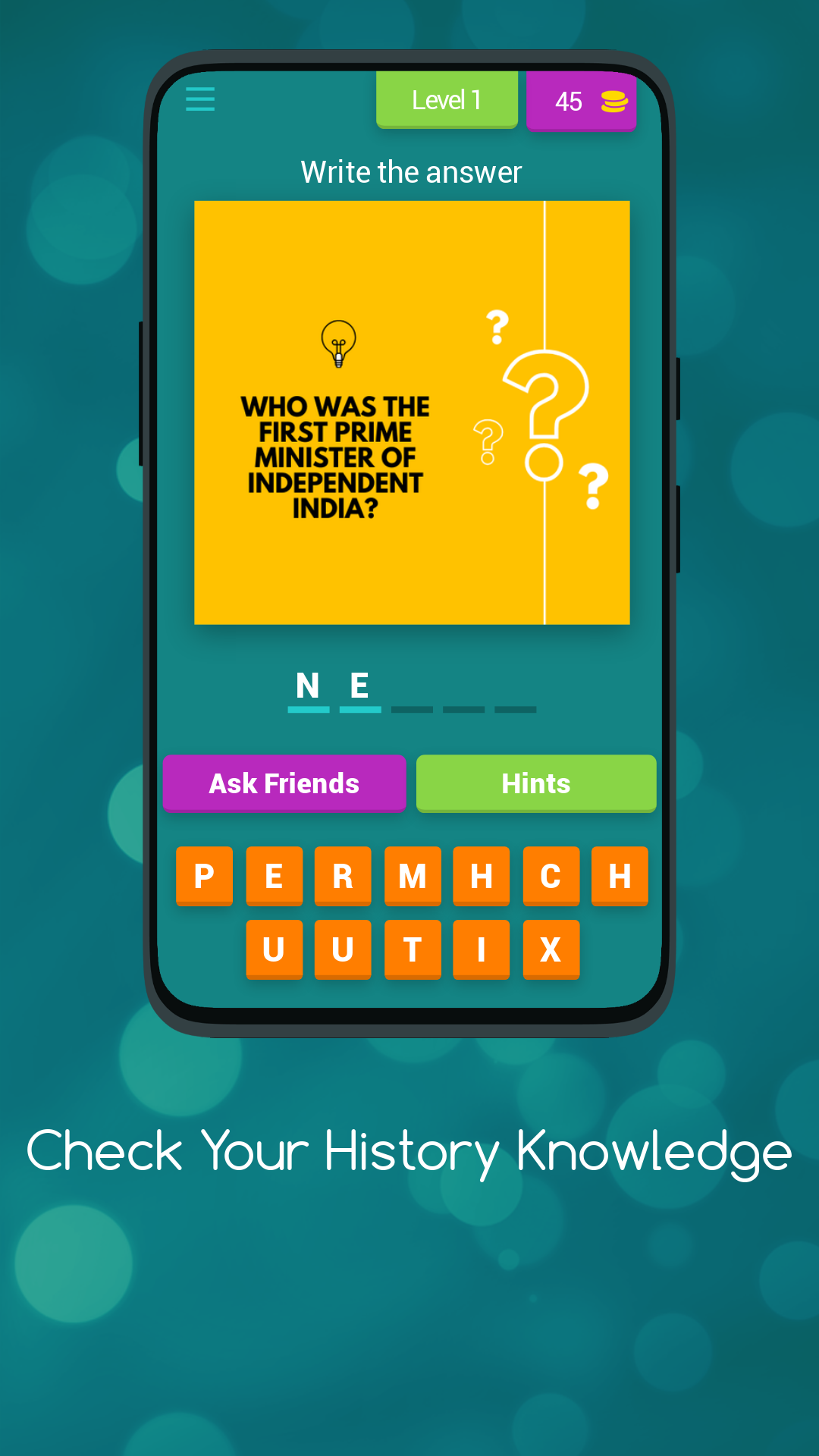 Test Your History Knowledge - Quiz | Indus Appstore | Screenshot