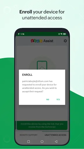 Customer App - Zoho Assist | Indus Appstore | Screenshot