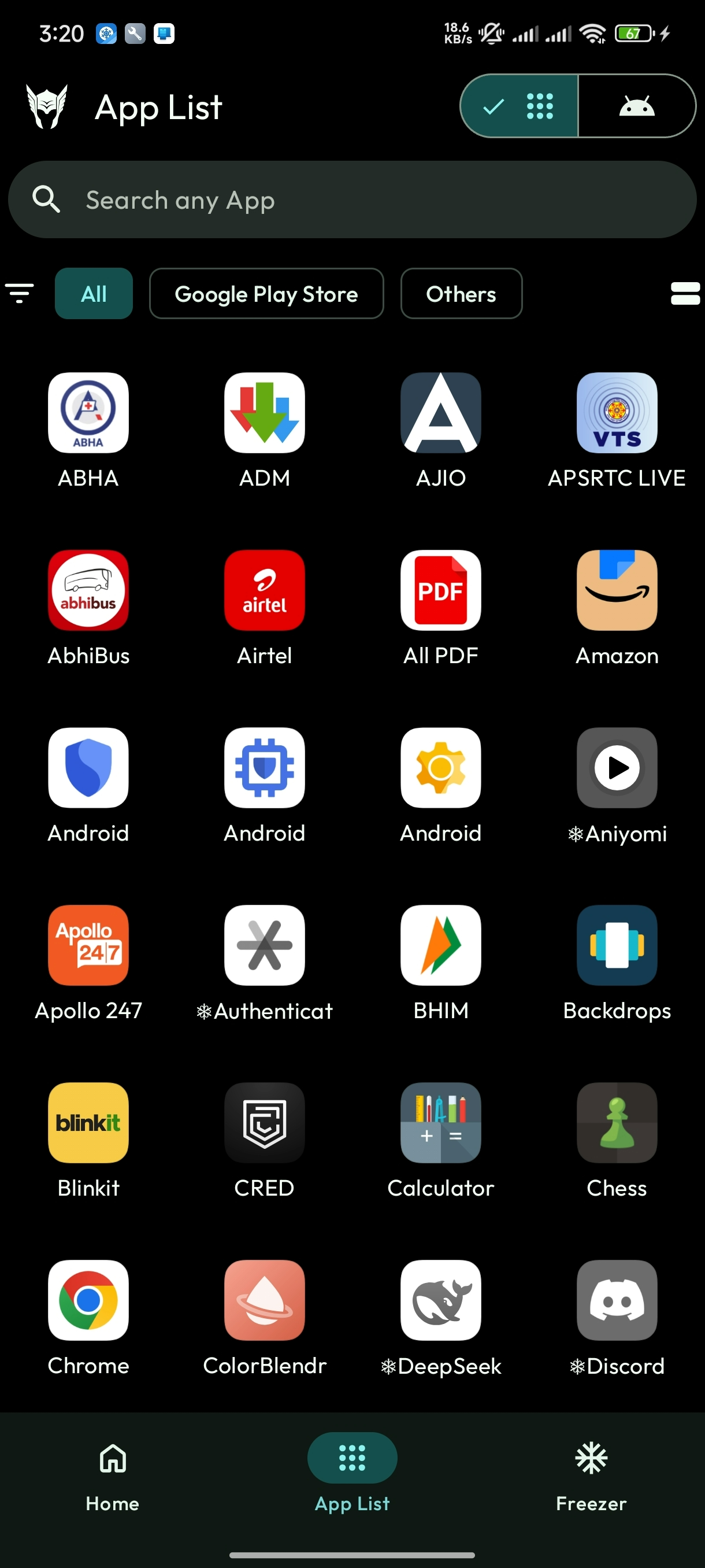 Thor - App Manager | Indus Appstore | Screenshot