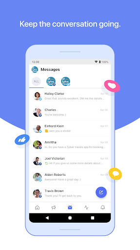 Zoho Social | Indus Appstore | Screenshot
