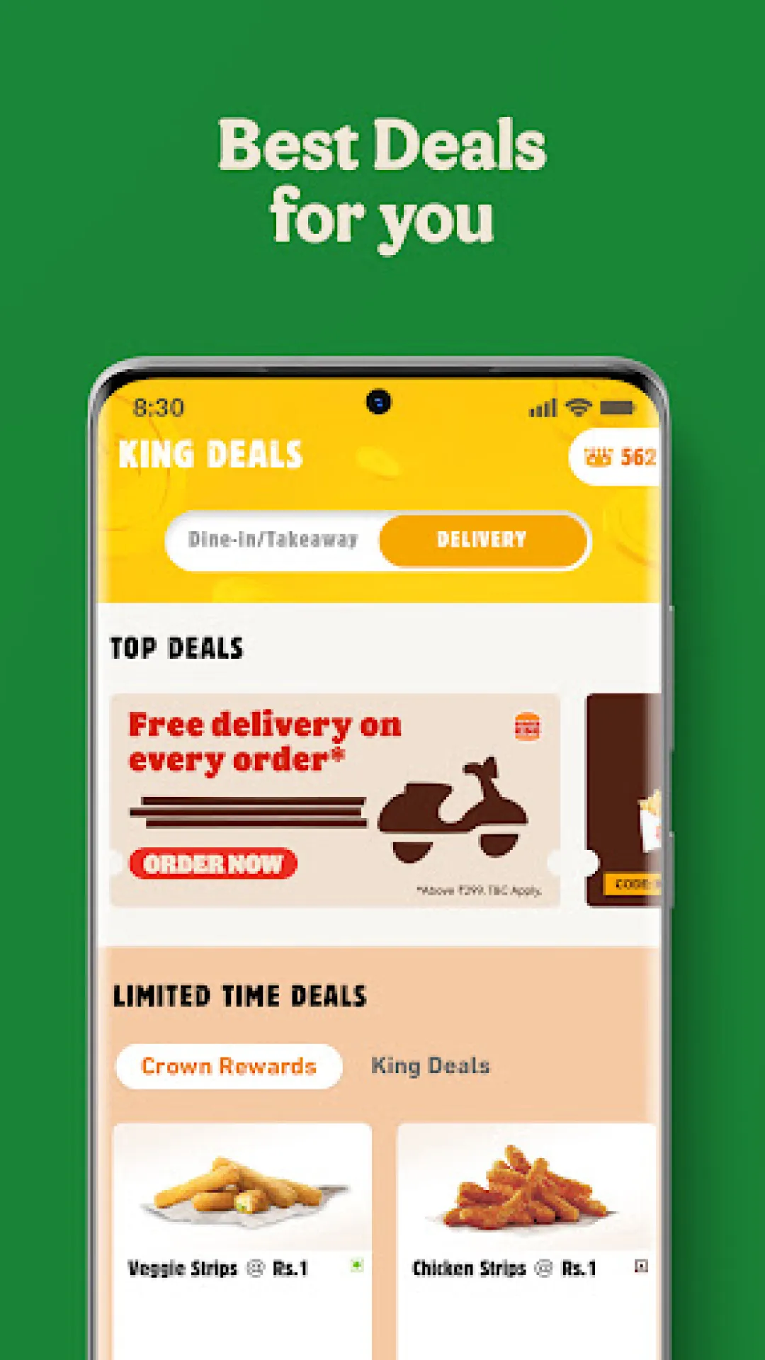 Burger King India | Indus Appstore | Screenshot