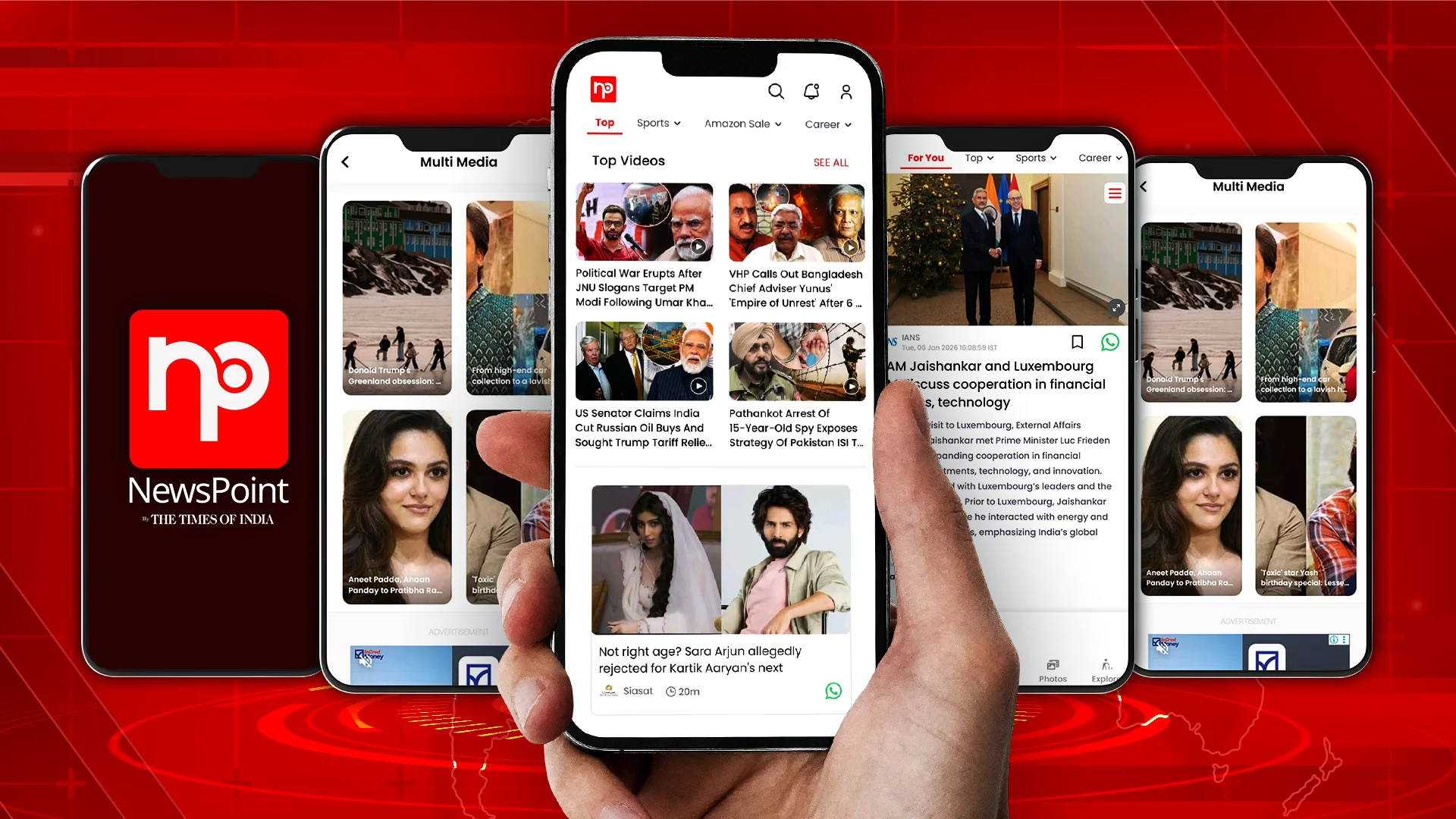 Newspoint - Local & National News in Your Language | Indus Appstore | Screenshot