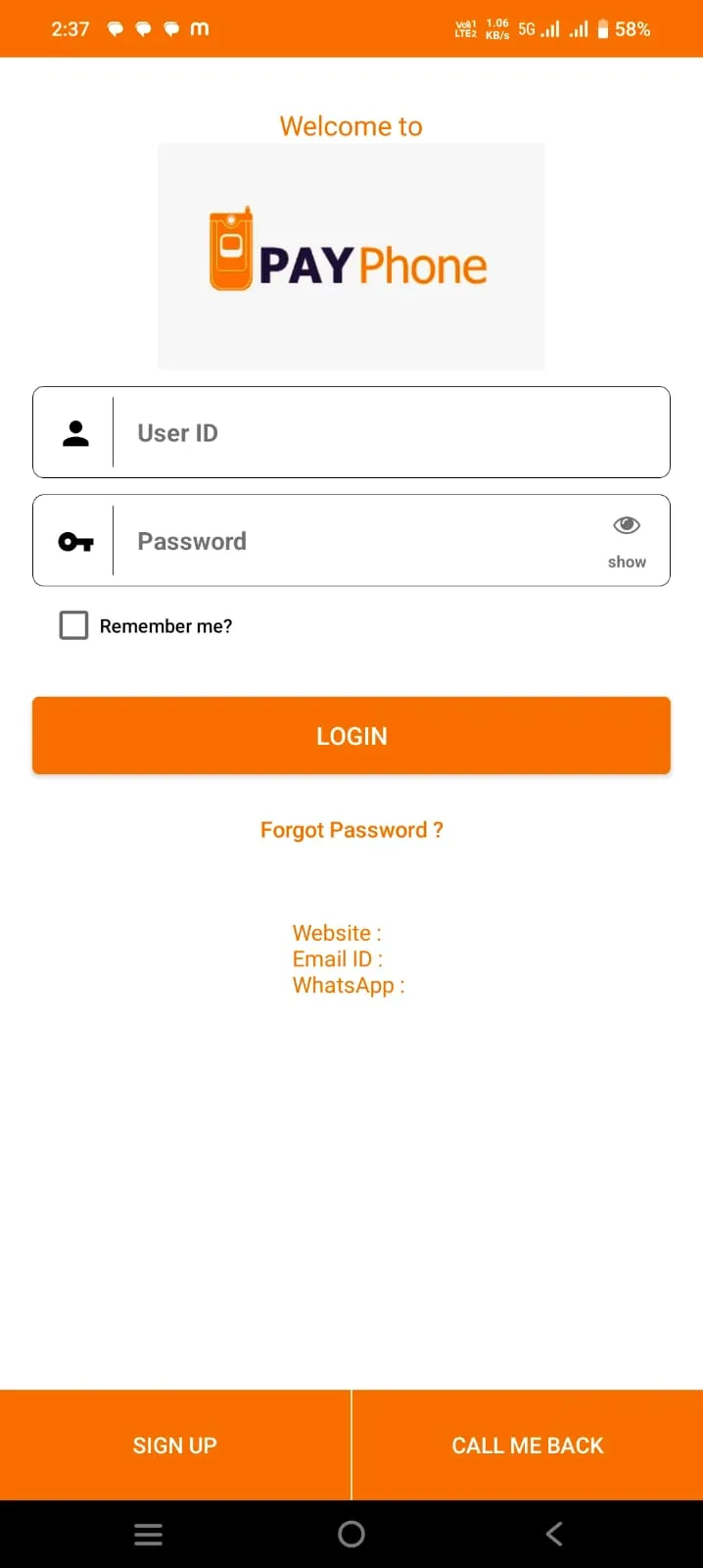 PAYPhone | Indus Appstore | Screenshot