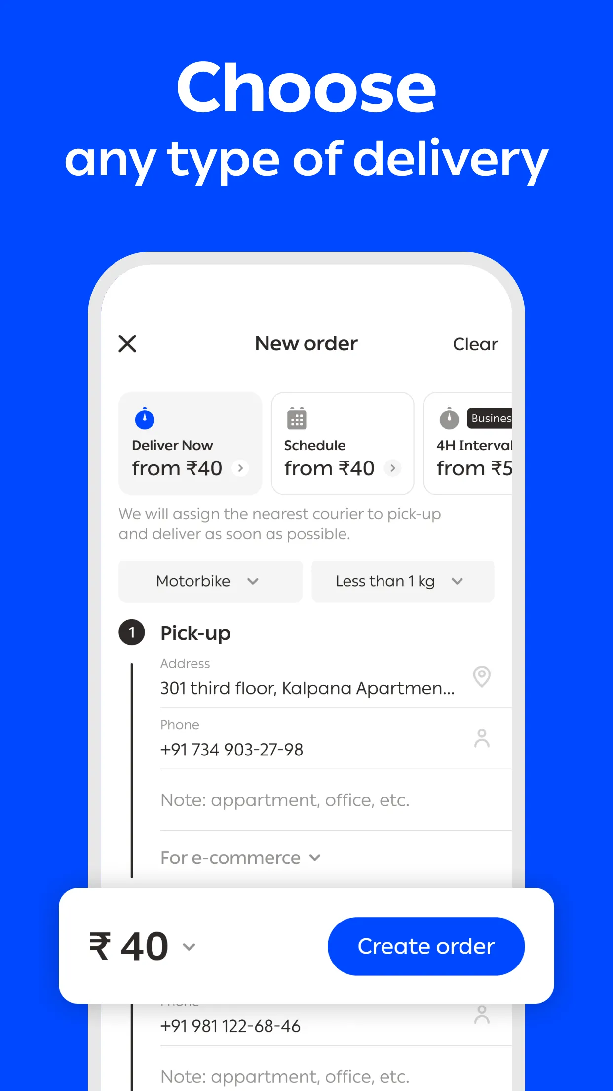 Borzo: Parcel Delivery App | Indus Appstore | Screenshot