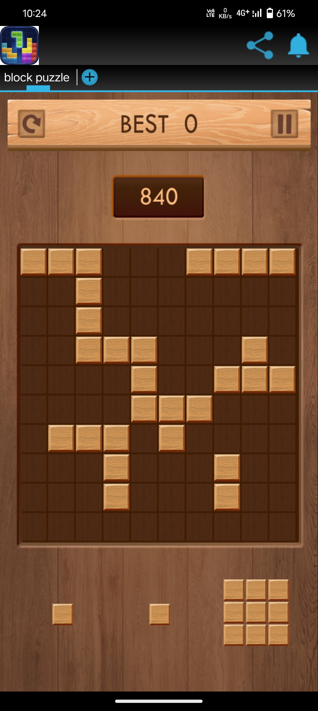 block puzzle adiba | Indus Appstore | Screenshot