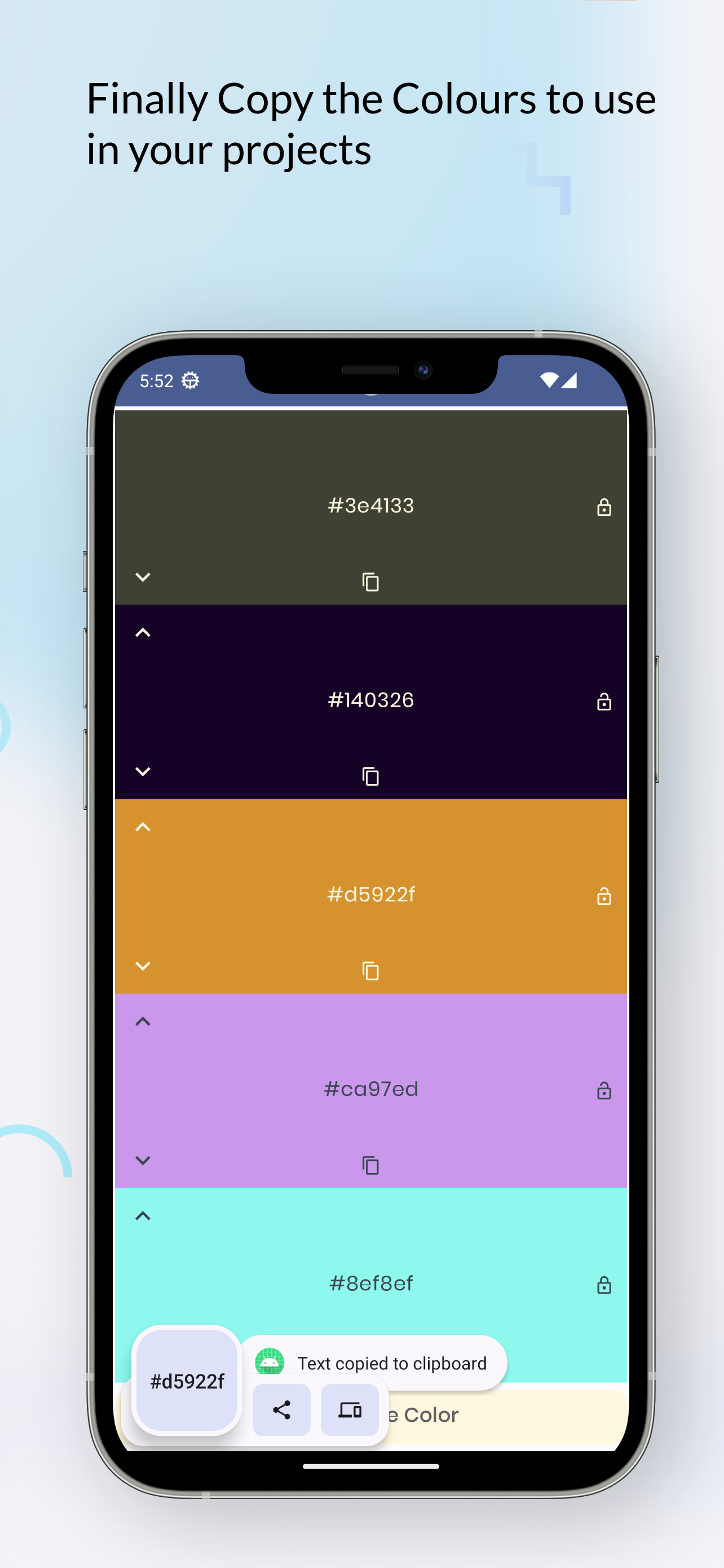 Coolours, Colour palette | Indus Appstore | Screenshot