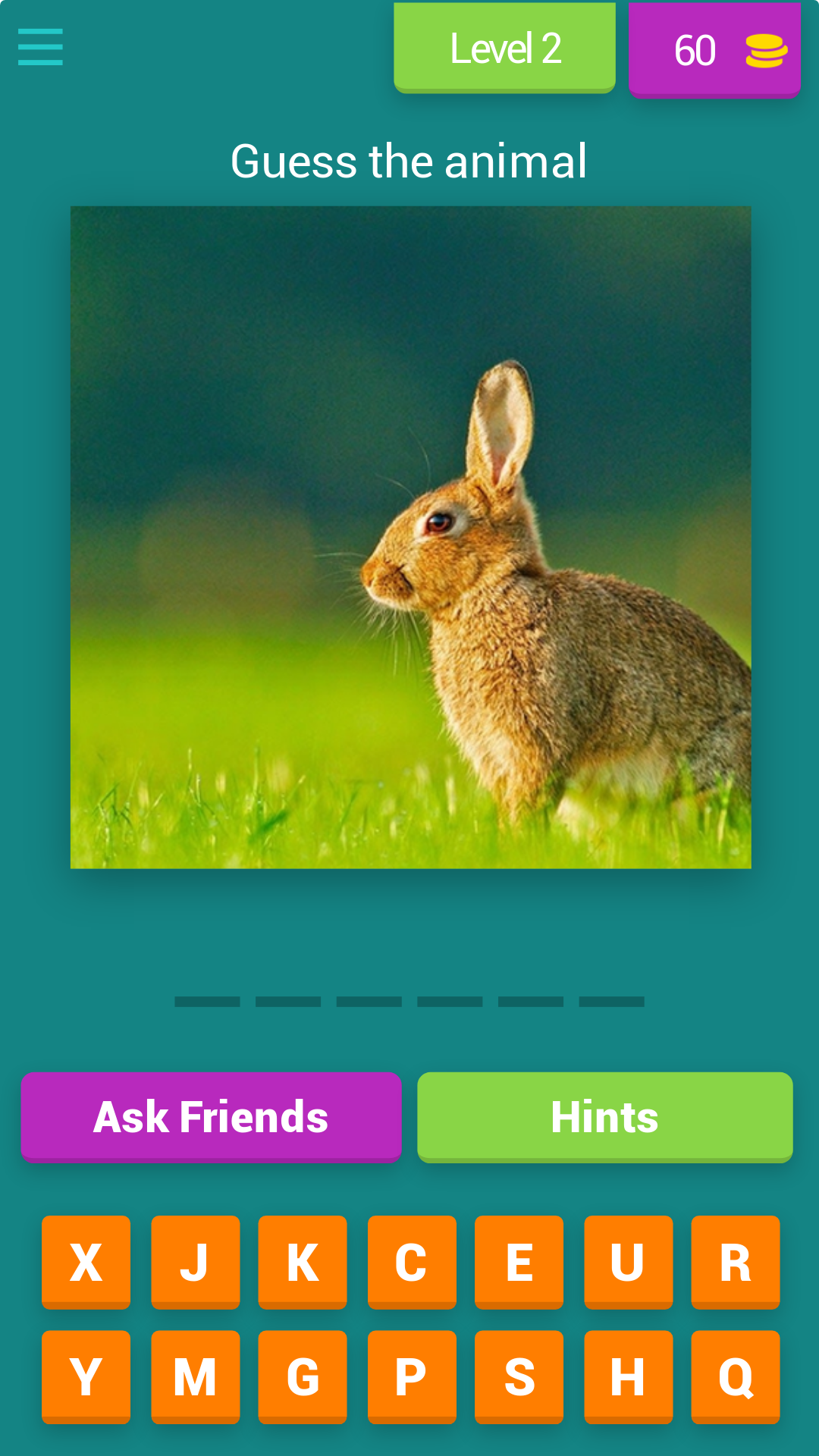 Animal guess the pic words | Indus Appstore | Screenshot