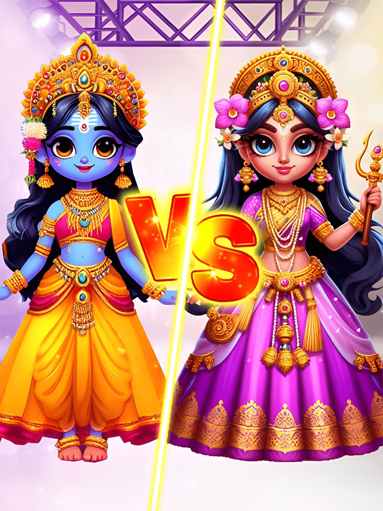 Radha Krishna Dress Up Games : Virtual Temple - Hindu God Lord Krishna : Gopi | Indus Appstore | Screenshot