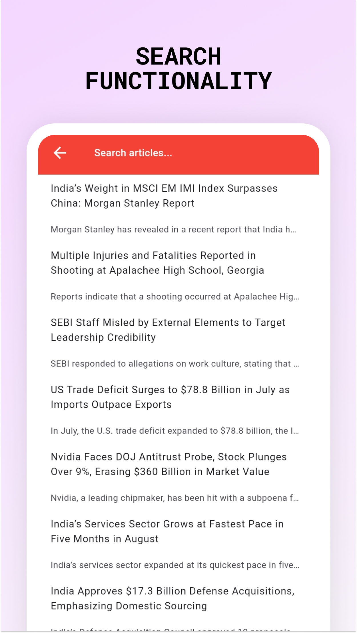 BigBreakingWire | Indus Appstore | Screenshot