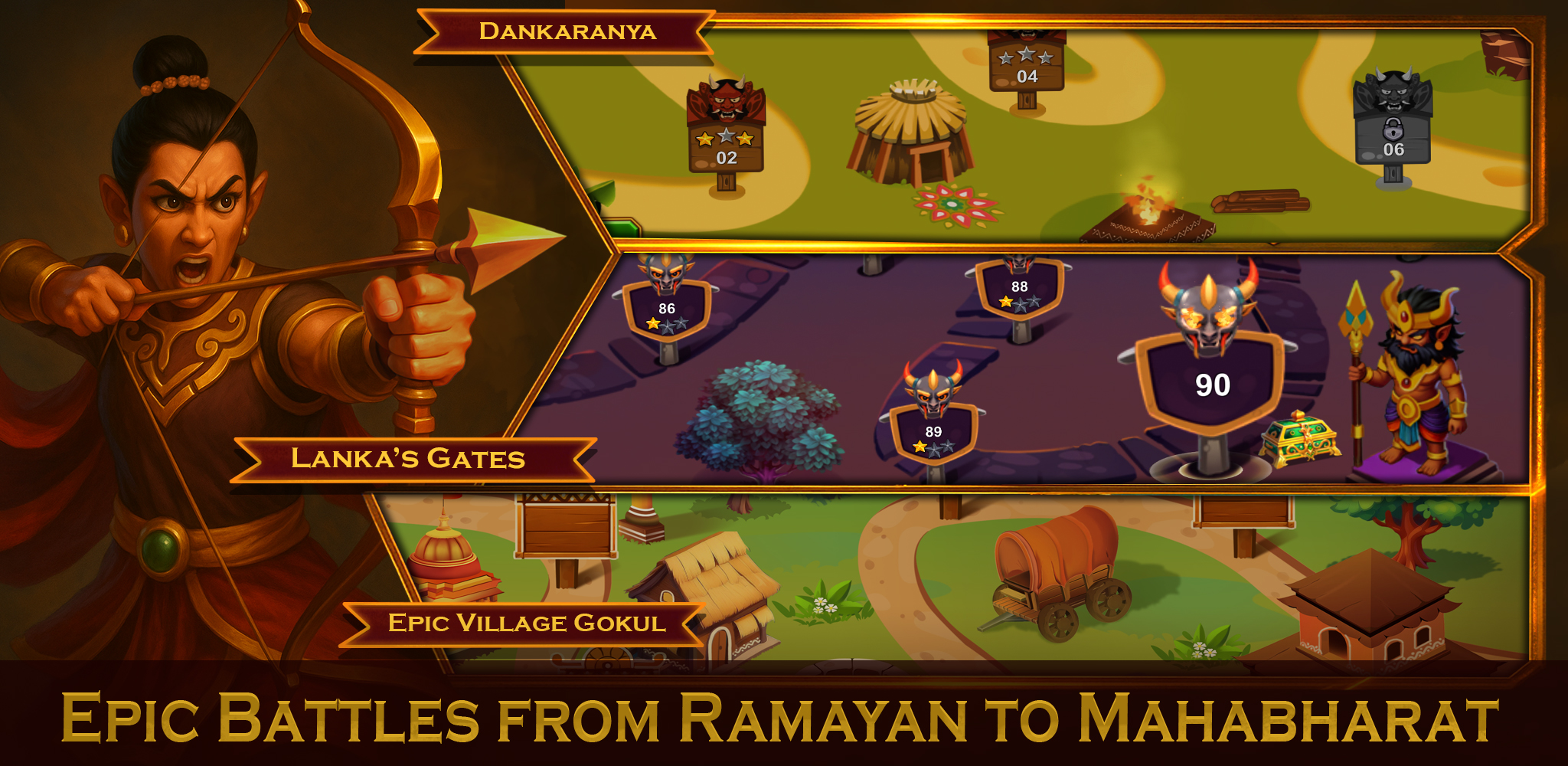 Indian Archery : Ramayan War | Indus Appstore | Screenshot