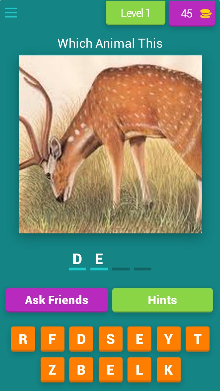 Guess The Animal Names | Indus Appstore | Screenshot