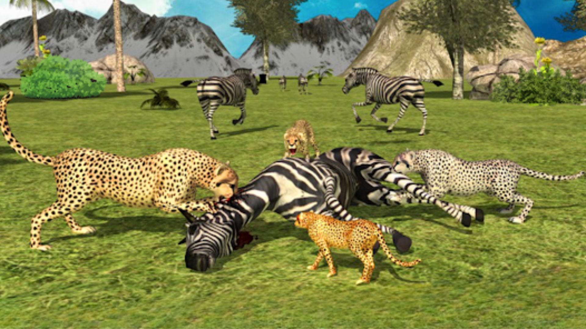 Wild Cheetah Attack Simulator | Indus Appstore | Screenshot