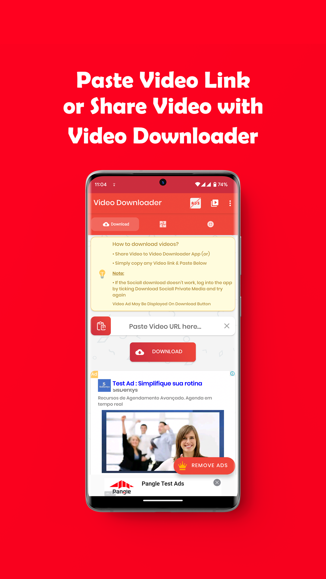 Video Downloader | Indus Appstore | Screenshot