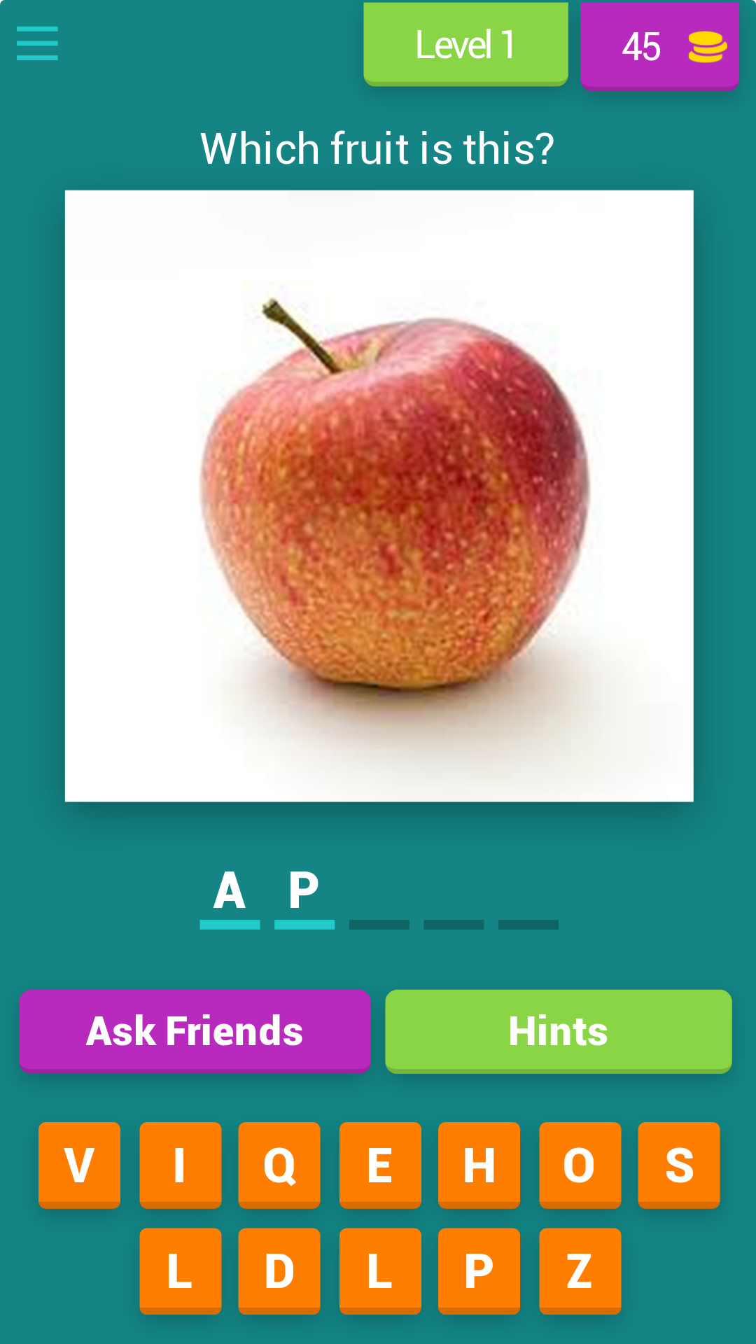 Fruit Trivia: Guess the Fruit Quiz | Indus Appstore | Screenshot