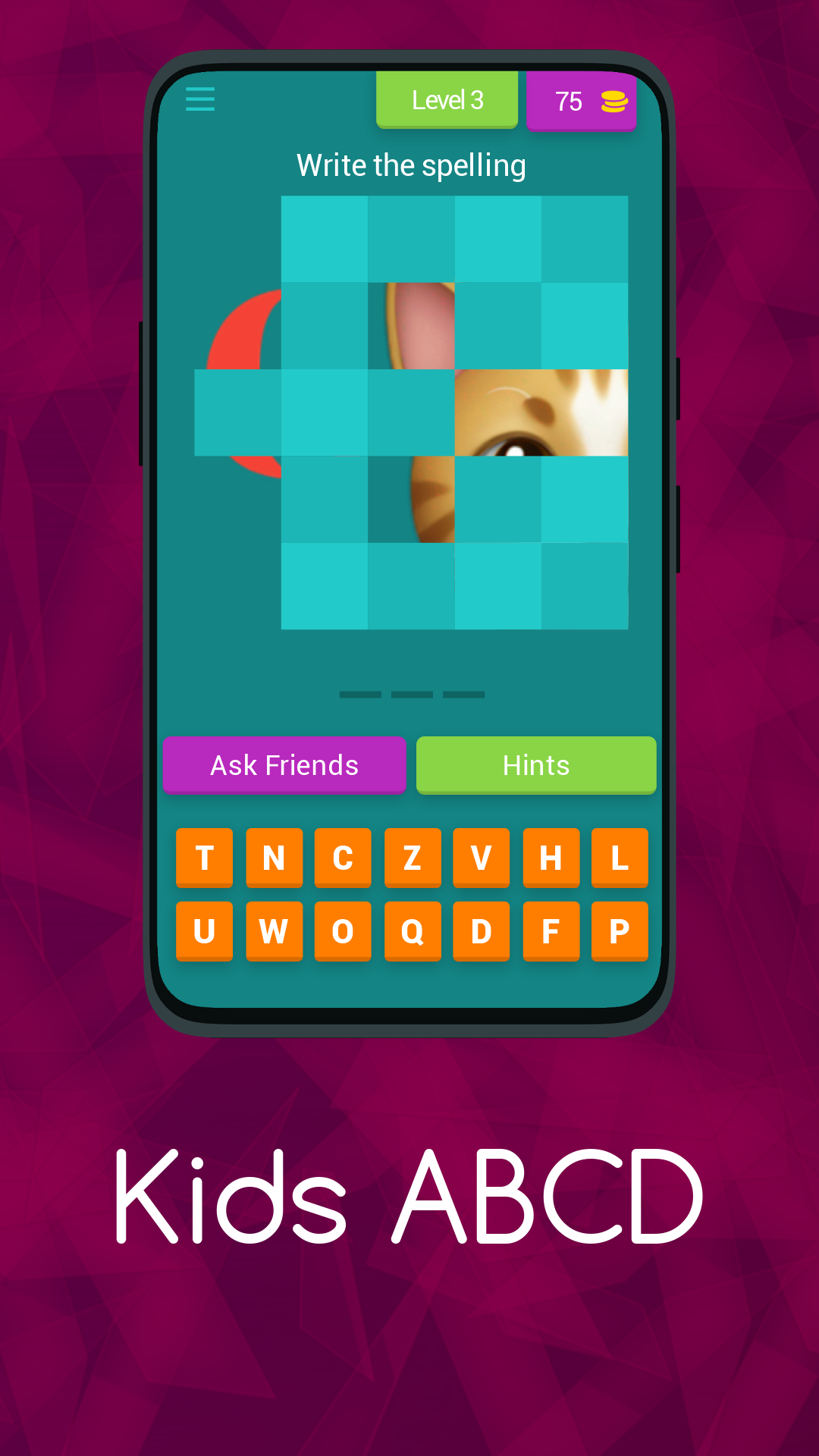 Kids ABCD Trivia Quiz Game | Indus Appstore | Screenshot