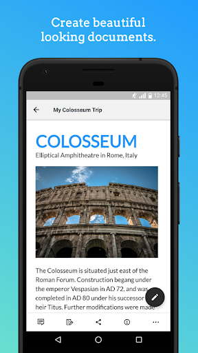 Zoho Writer - Document Editor | Indus Appstore | Screenshot