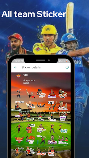 IPL Sticker | Indus Appstore | Screenshot