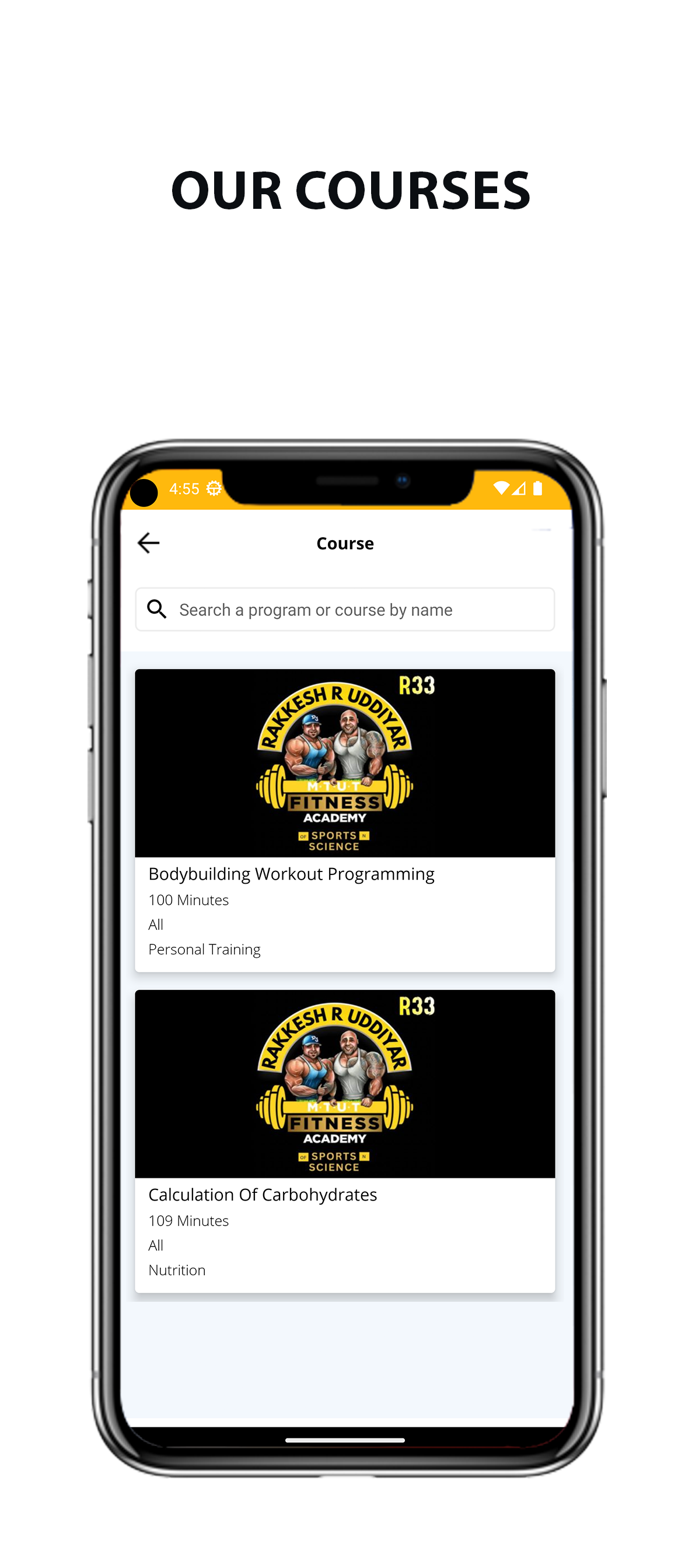 Rakesh Udiyar Fitness Academy | Indus Appstore | Screenshot