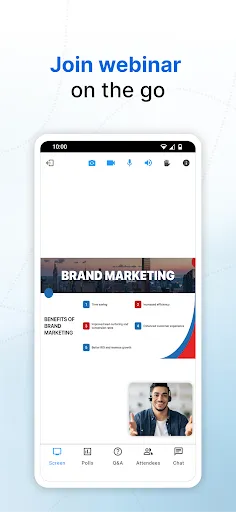 Zoho Meeting - Online Meetings | Indus Appstore | Screenshot