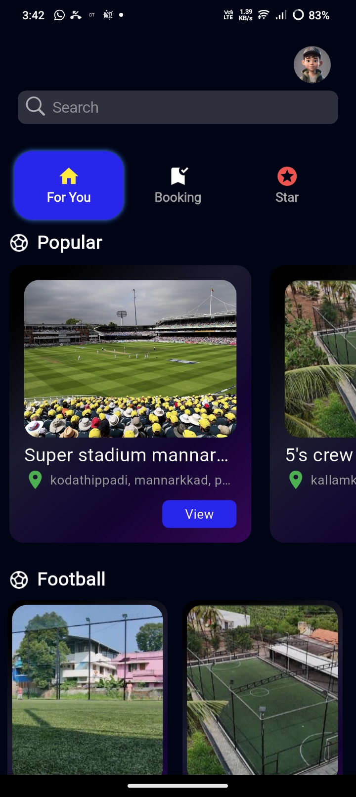 Echo Turf Booking | Indus Appstore | Screenshot