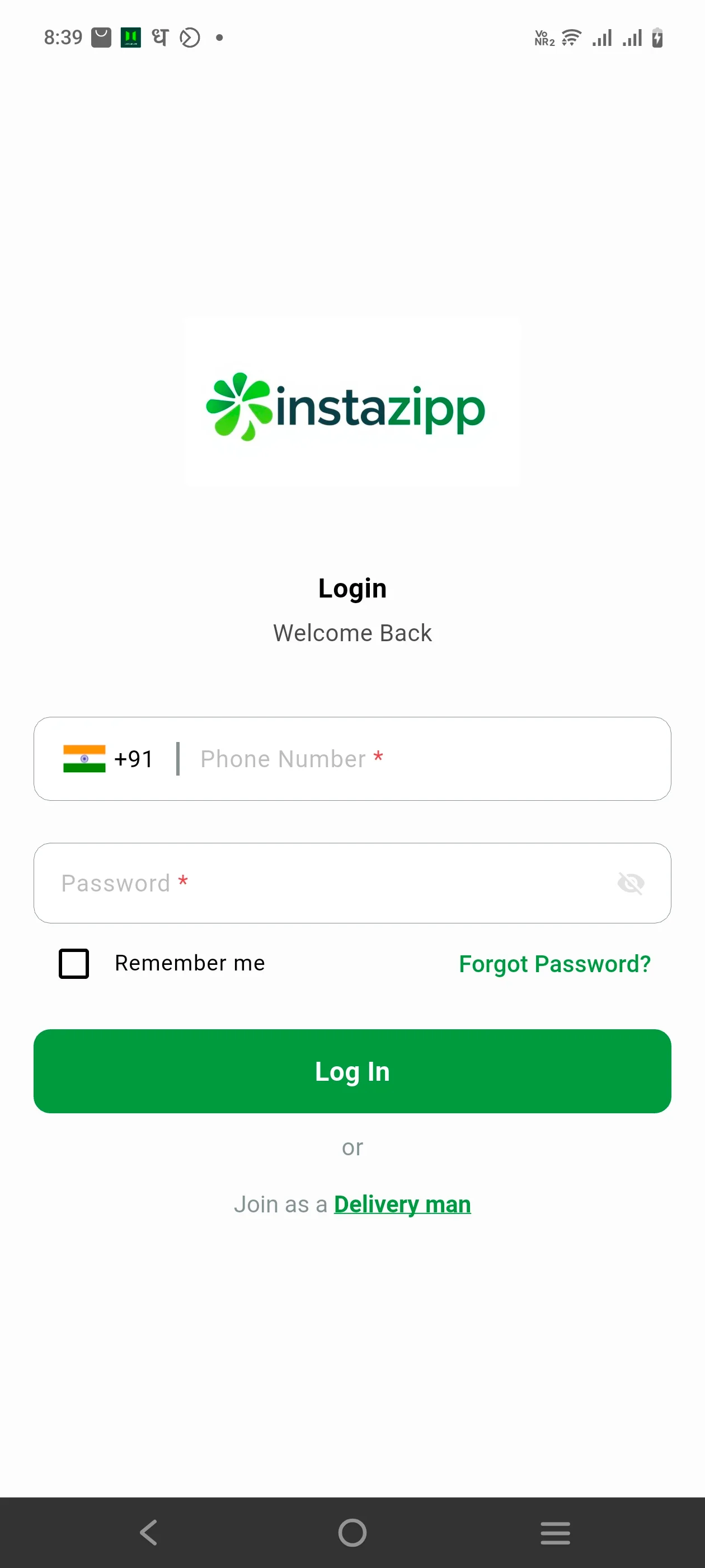 Instazipp Delivery Partner | Indus Appstore | Screenshot