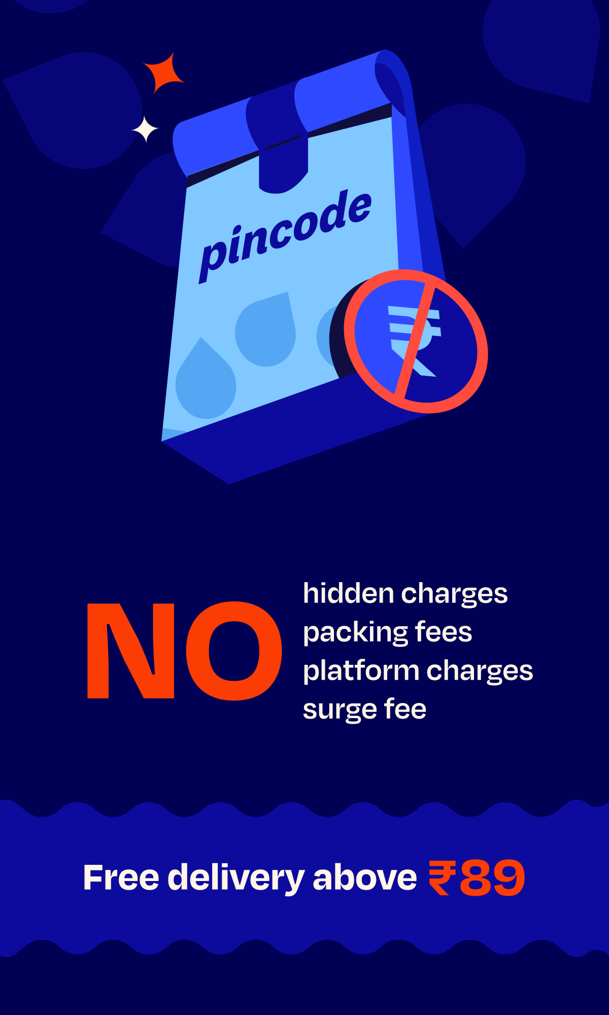 Pincode: 10 mins grocery app | Indus Appstore | Screenshot