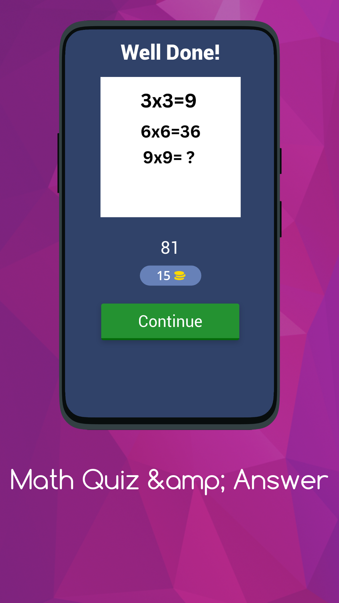 Math Quiz & Answer | Indus Appstore | Screenshot