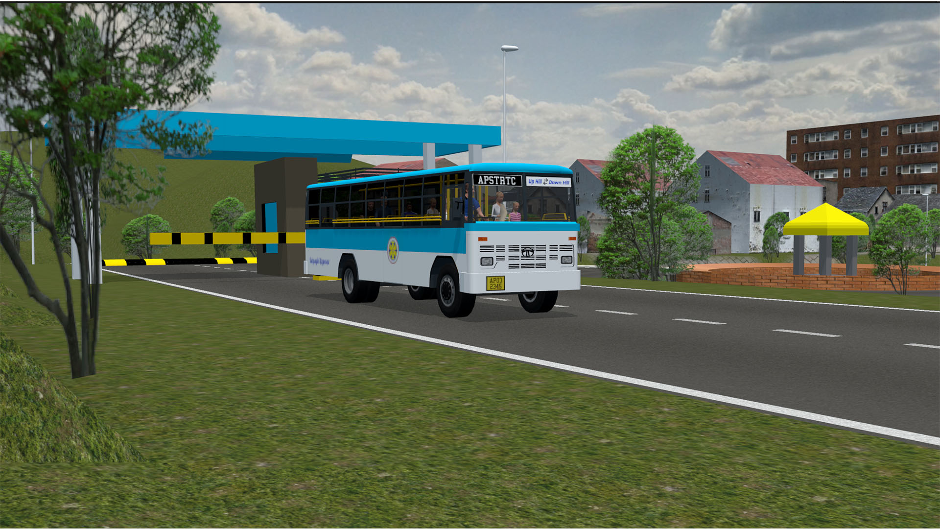 Temple Bus Driver 3D Game | Indus Appstore | Screenshot