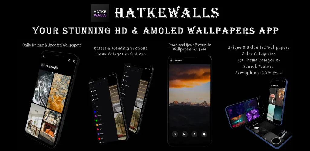 HatkeWalls: HD 4K Wallpapers | Indus Appstore | Screenshot