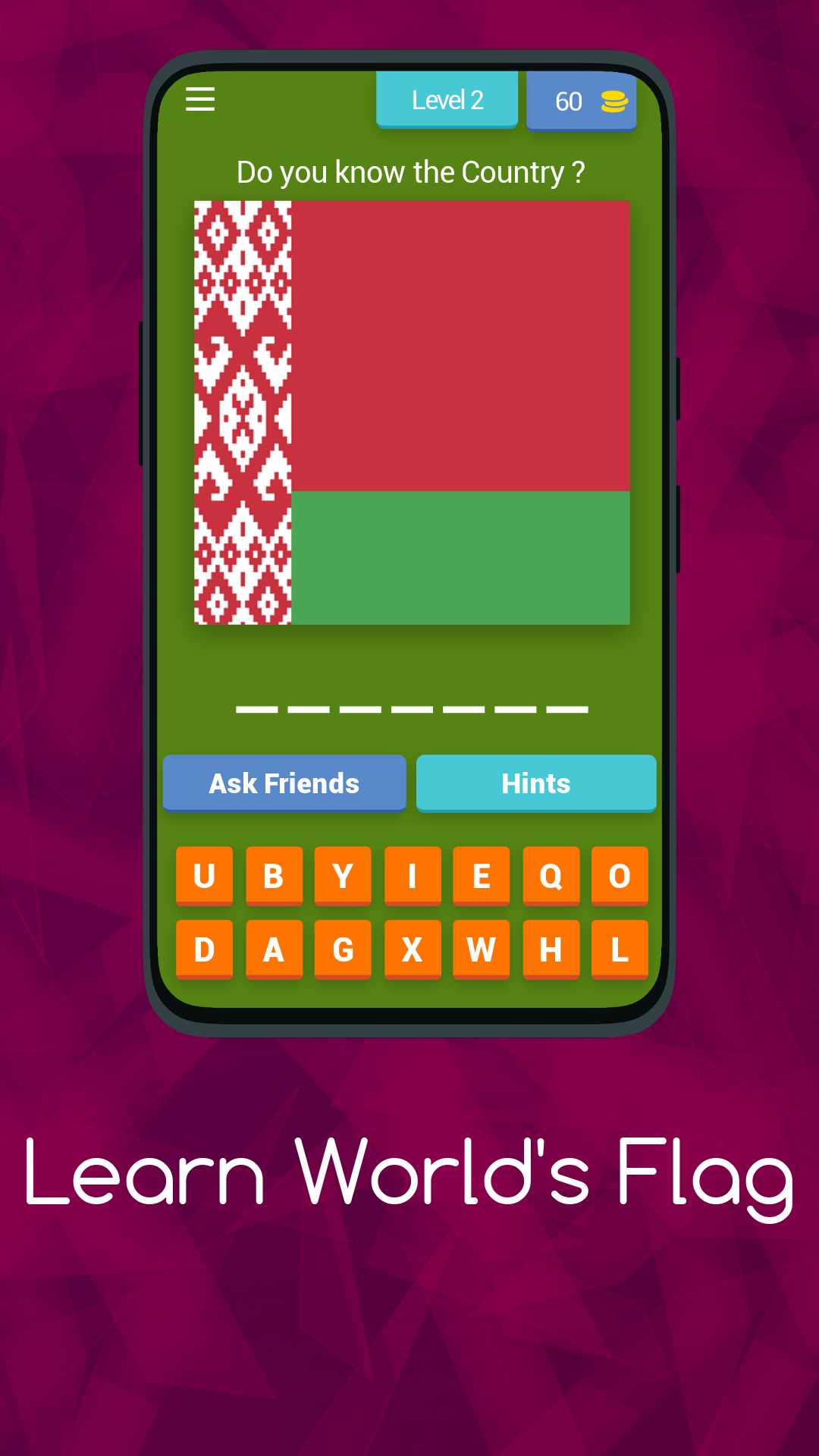 World Flags Trivia Challenge | Indus Appstore | Screenshot