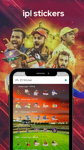 IPL Sticker | Indus Appstore | Screenshot