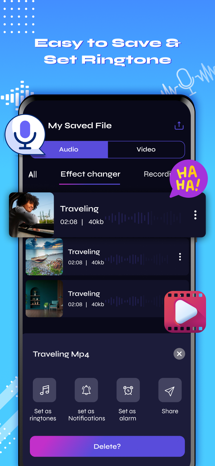 Voice Changer: FunVoice Effect | Indus Appstore | Screenshot