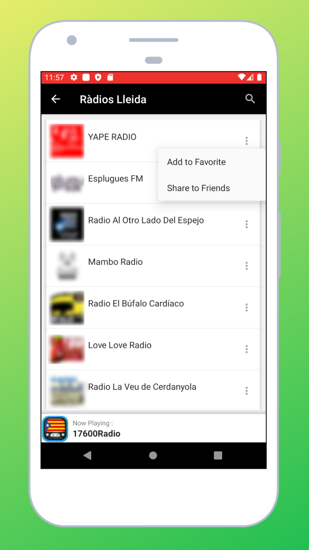 Radio Catalonia + Radio Online | Indus Appstore | Screenshot