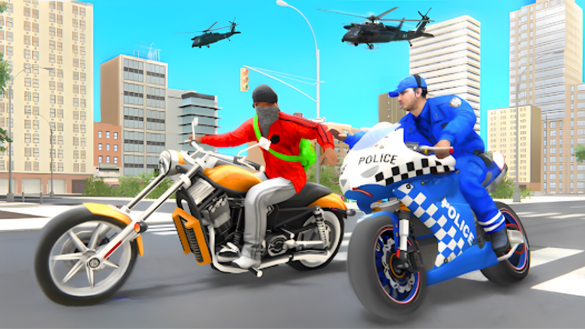 Police Moto Bike Mafia Chase | Indus Appstore | Screenshot