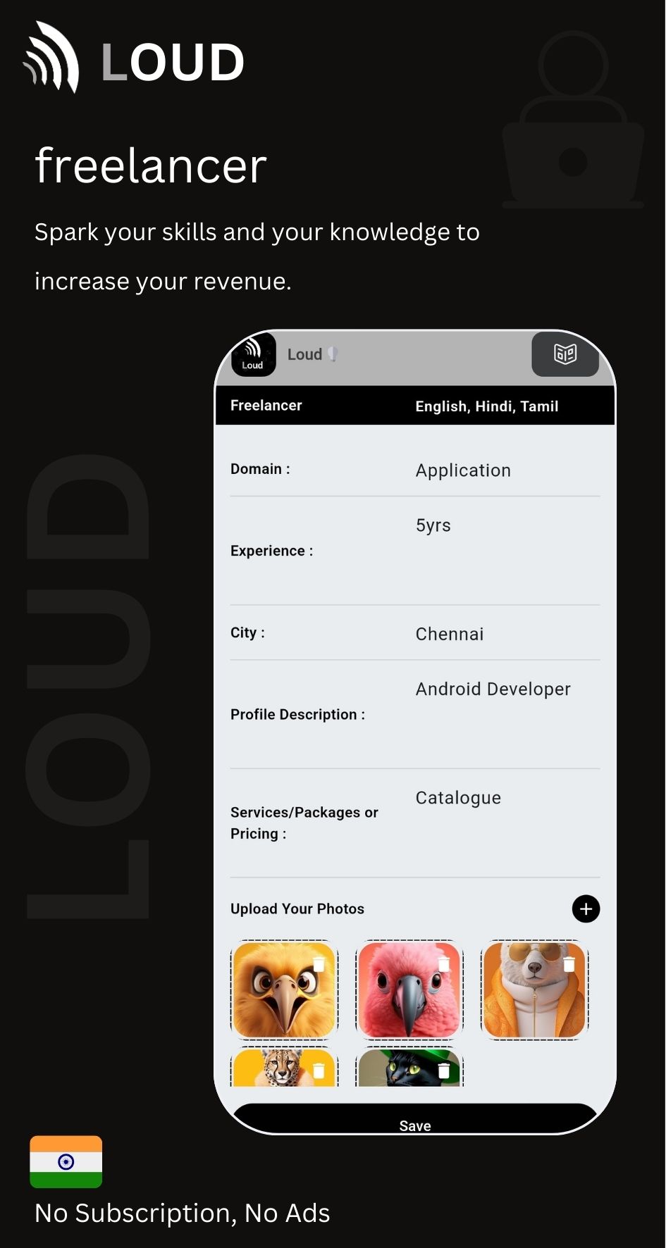 LOUD | Indus Appstore | Screenshot