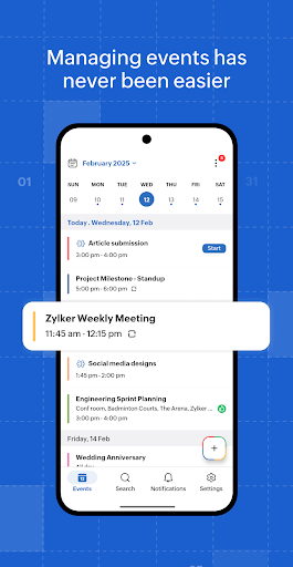 Zoho Calendar | Indus Appstore | Screenshot