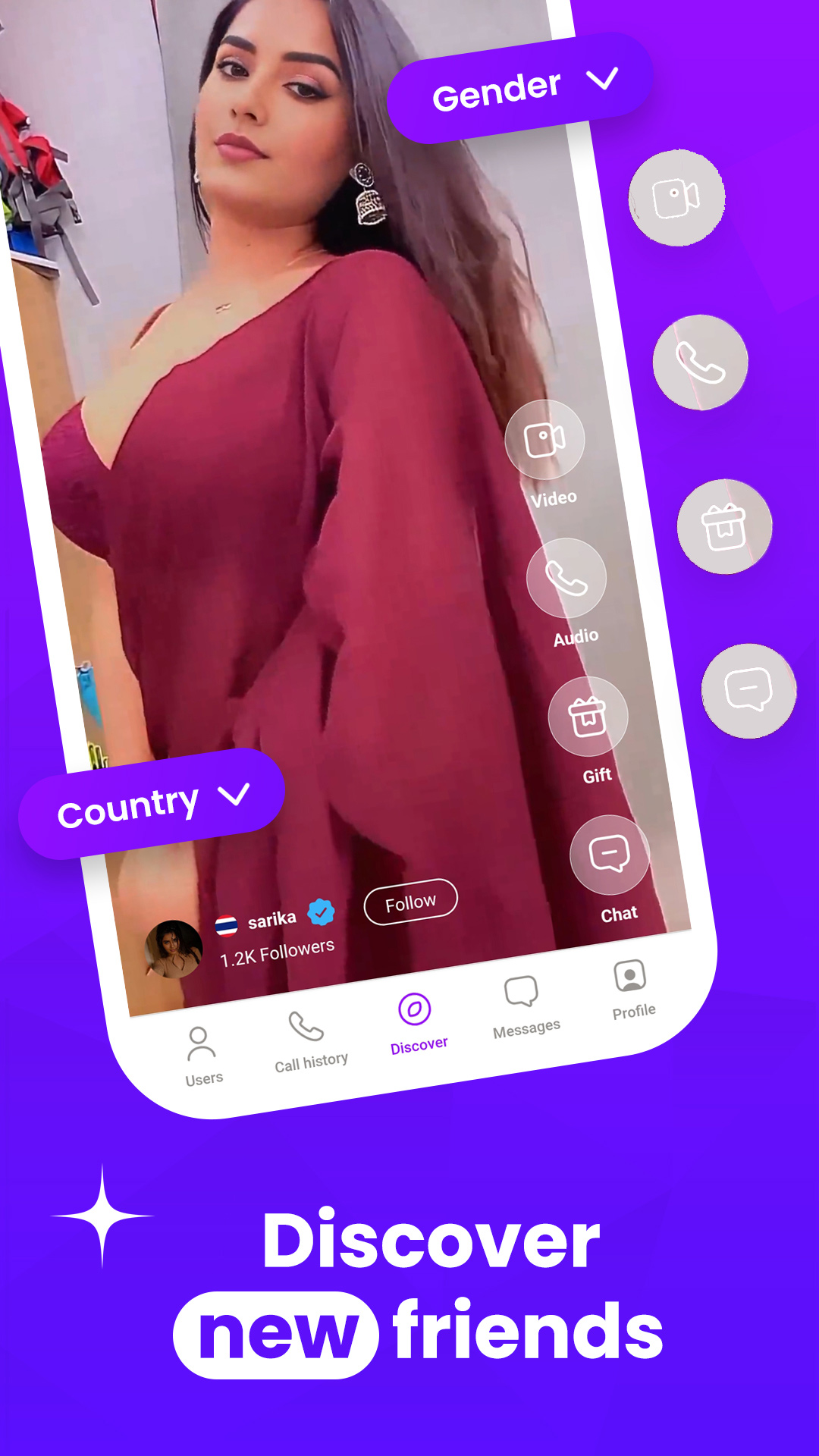 Chatex - Live Video Chat, Random Video chat | Indus Appstore | Screenshot