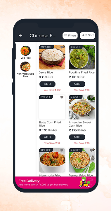 Food Parcel | Indus Appstore | Screenshot