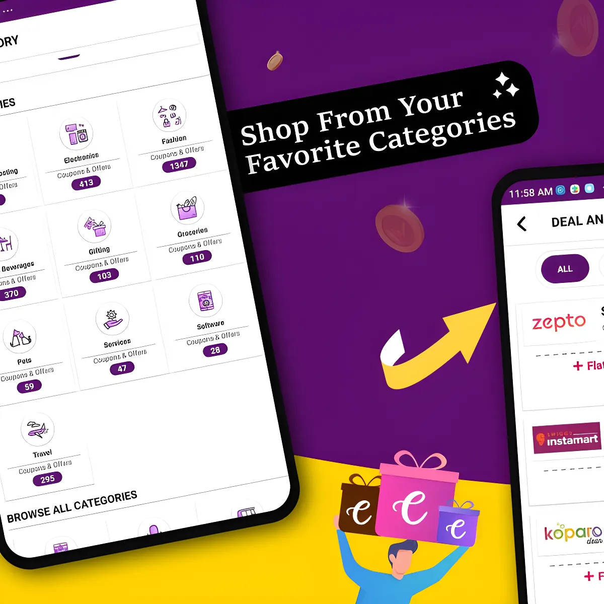 Cashaly: Cashback & Coupons | Indus Appstore | Screenshot