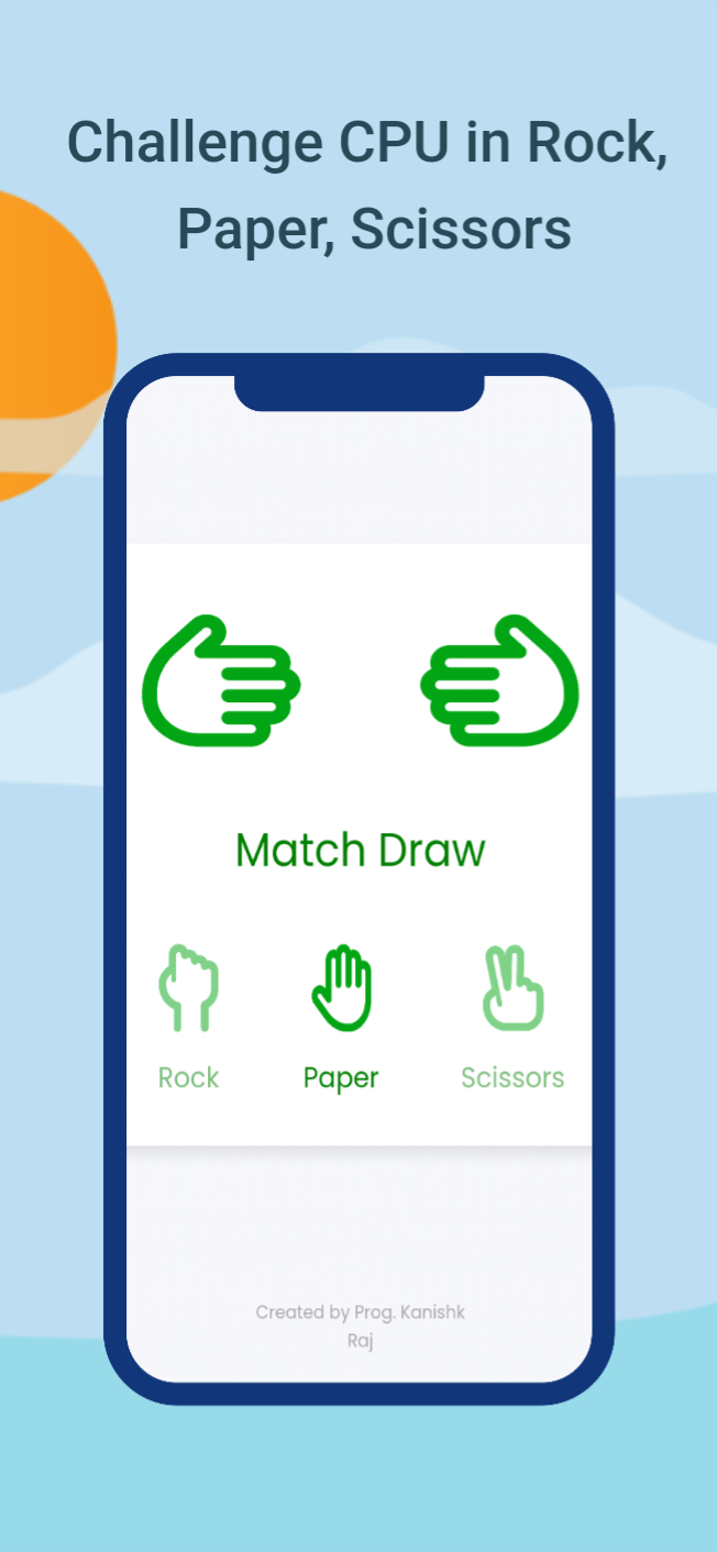 Rock Paper Scissors Game. | Indus Appstore | Screenshot