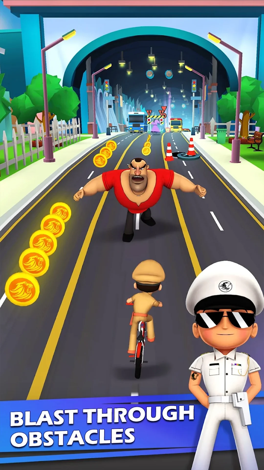 Little Singham Cycle Race | Indus Appstore | Screenshot
