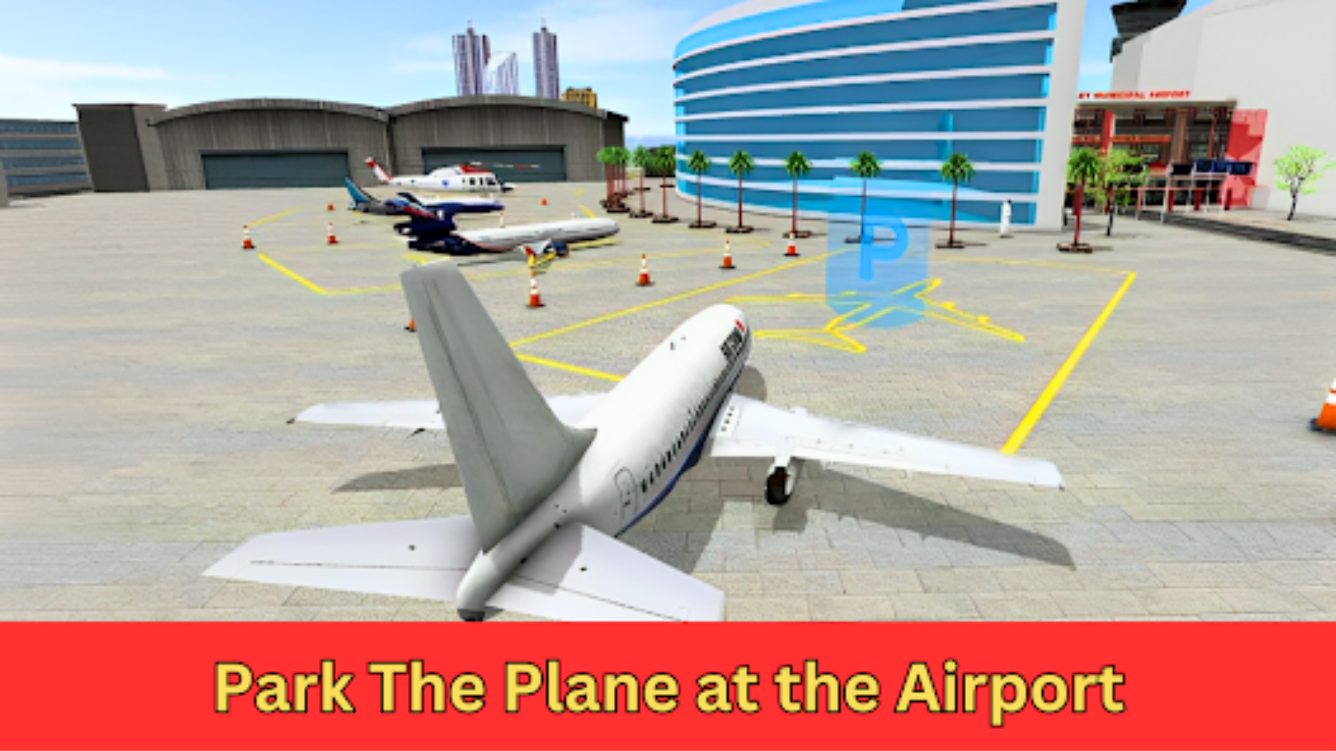 Aeroplane Parking Simulator | Indus Appstore | Screenshot